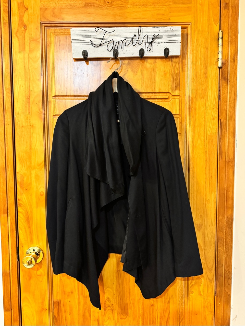 AllSaints Black Tailored Jacket